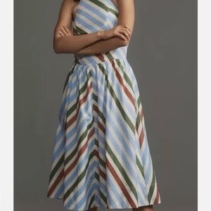 Maeve Halter Midi Sundress